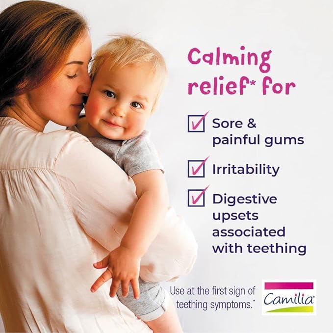 Boiron Camilia Teething Drops for Daytime and Nighttime Relief of 40 Liquid 8 separate 5