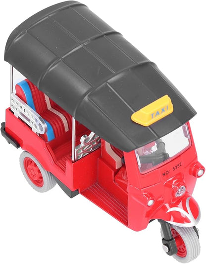 Tricycle Toy, Pull Back Thai Tricycle Simulation Alloy Tuk Tuk