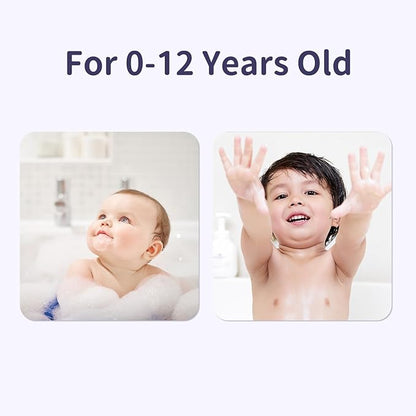 NENNEKO Kids 3 in 1 Body Wash and Shampoo, Kids 0-12 Years
