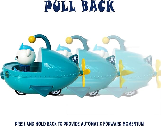 GUP-A Toy, GUP Racers Vehicle Rescue Ship Pull Back