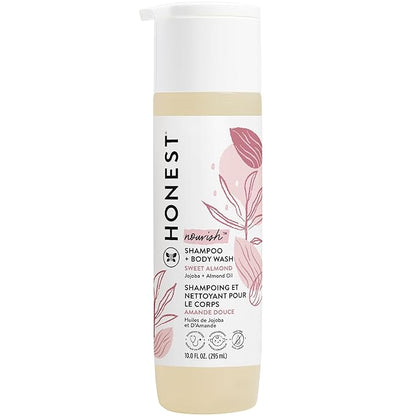 The Honest Company 2-in-1 Cleansing Shampoo + Body Wash | Gentle for Baby 10 fl