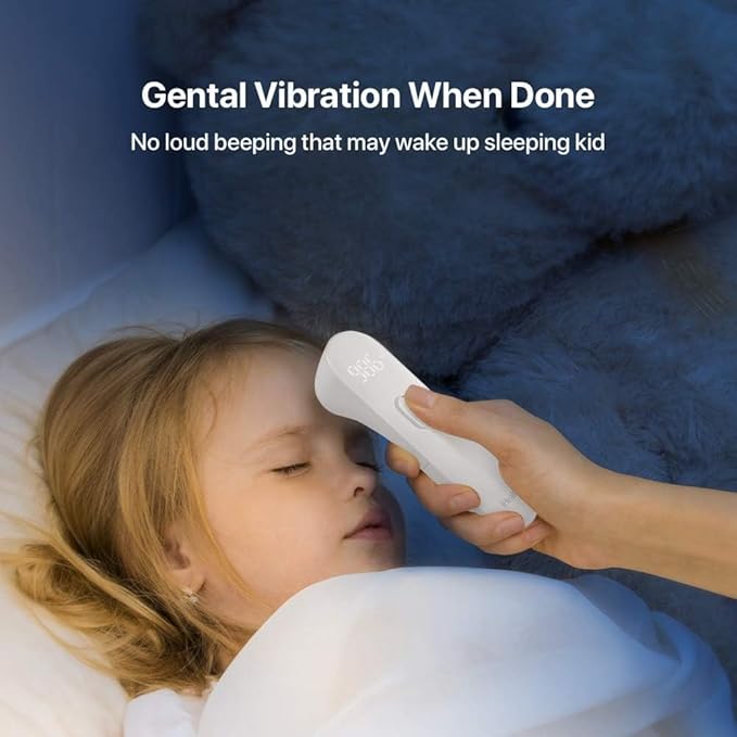 iHealth No-Touch Forehead Thermometer, Infrared Digital Thermometer for Adults and Kids 3 Ultra-Sensitive