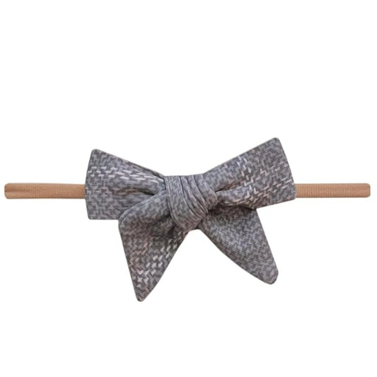 Copper Pearl Baby Bows: Stylish Headbands for Baby Girls, Premium Soft and Stretchy Baby Headbands