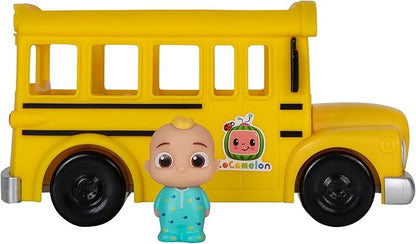 CoComelon Musical Yellow School Bus With JJ figure