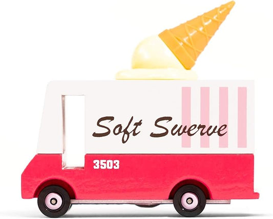 Candylab Toys CANDYCAR® Wooden Food Truck Collection - Ice Cream