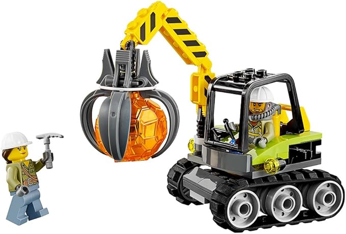 LEGO City Volcano Explorers 60123 Volcano Supply Helicopter Building Kit (330 Piece)