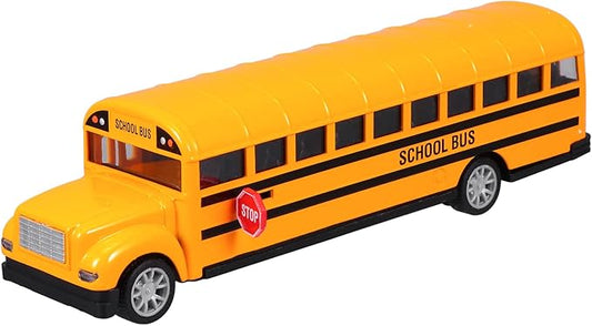 Gadpiparty 1pc School Bus Toy Car Yellow Bus Toy School