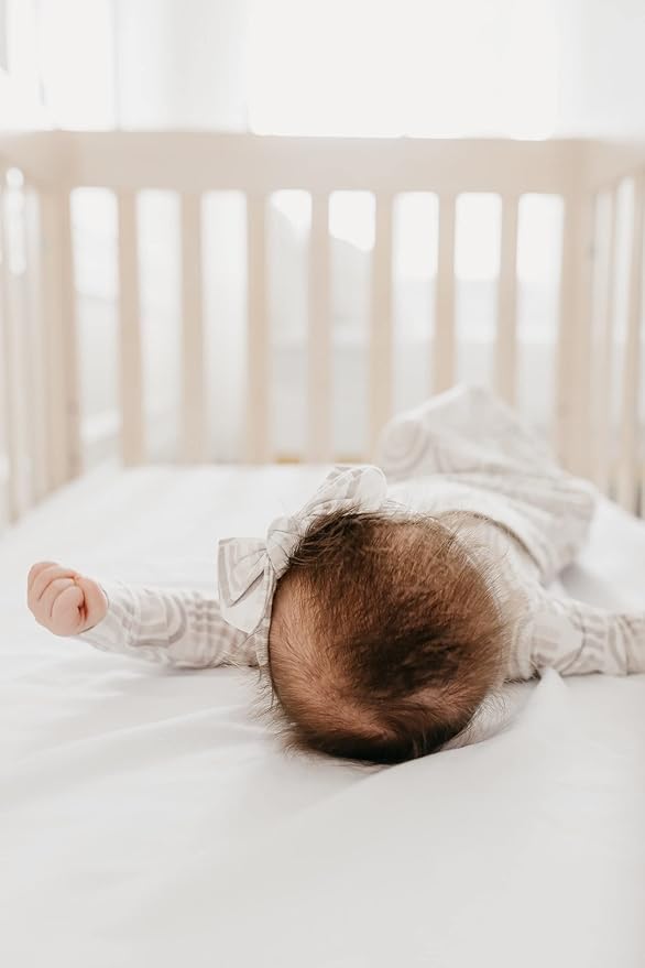Copper Pearl Baby Bows: Stylish Headbands for Baby Girls, Premium Soft and Stretchy Baby Headbands