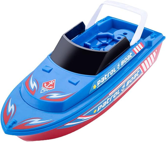 Electric Marine Patrol Boat Water Toy, Coast Guard Vessel Toy 2)