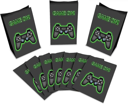 Video Game Party Bags Video Game Paper Bags Video Game Party Favor Bags for Kids Birthday Party Goodie Bags (24 Pack)