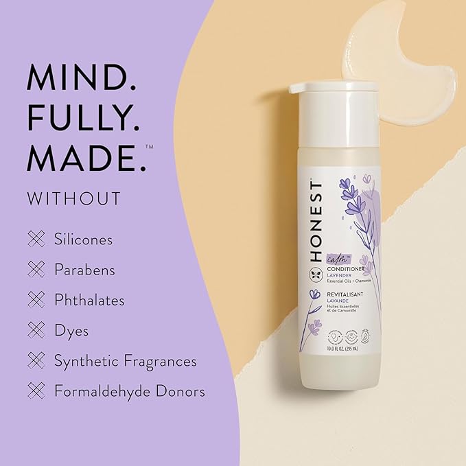 The Honest Company Silicone-Free Conditioner | Gentle for Baby 10 fl