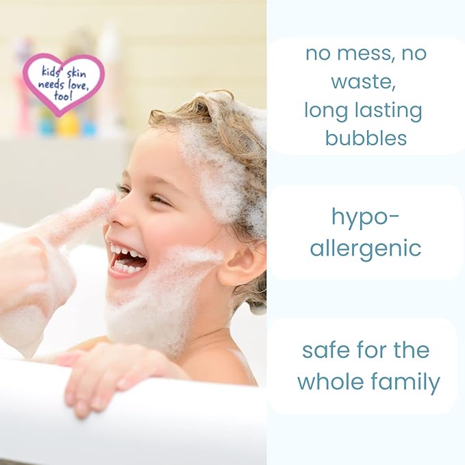 TruKid Bubble Podz Bubble Bath for Baby & Kids, Gentle Refreshing Bath Bomb for Sensitive Skin 7 for (24 Podz)