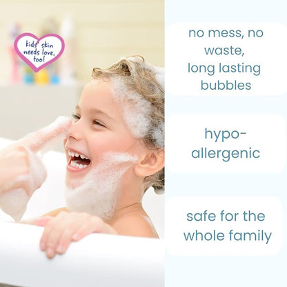 TruKid Bubble Podz Bubble Bath for Baby & Kids, Gentle Refreshing Bath Bomb for Sensitive Skin 7 for (10 Podz)