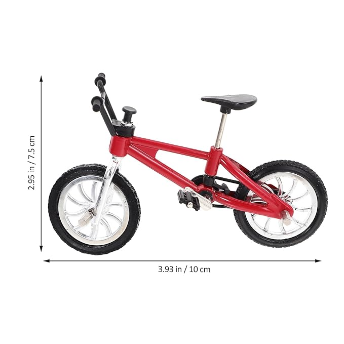 Mini Bike minibike Bikes Doll House Mini Bicycle Tiny Bike ob11 Alloy