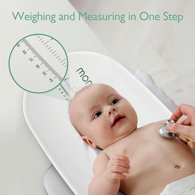 Momcozy Baby Scale, Multi-Function Scale for Toddler Switch,5 Units,Digital 330lb
