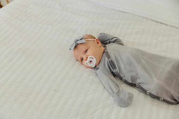 Copper Pearl Baby Bows: Stylish Headbands for Baby Girls, Premium Soft and Stretchy Baby Headbands