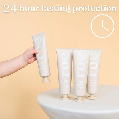 Roe Wellness- Diaper Rash Cream Paste Ointment W/Zinc Oxide |
