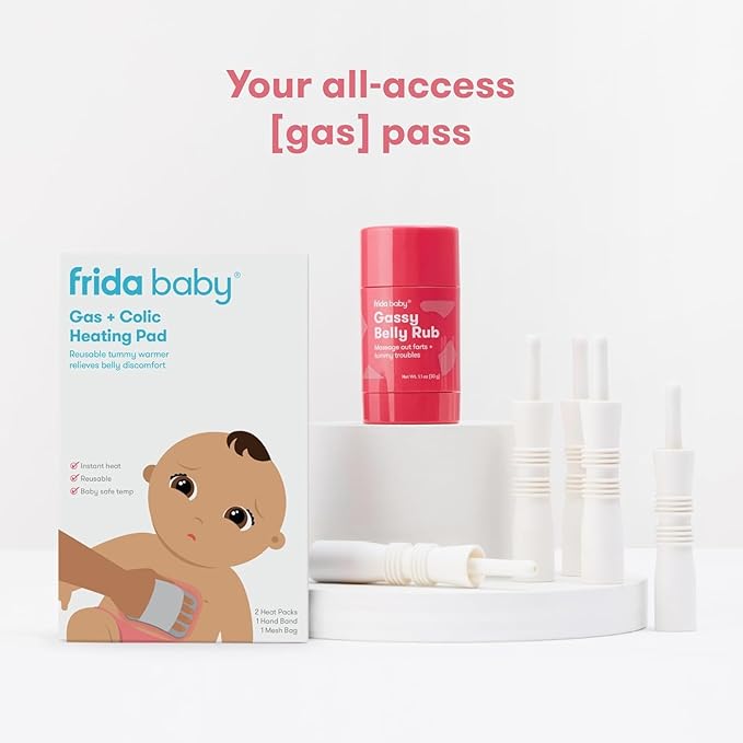 Frida Baby Windi Gas Passer, Baby Gas Relief and Colic Baby Relief 10 Count