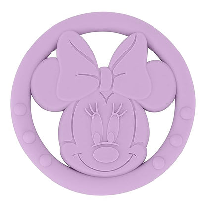 Cudlie Disney Silicone Teether Toy Set for Infants, Food Grade and BPA Free Teethers for Babies 6-12 Months 2-Pack Teether
