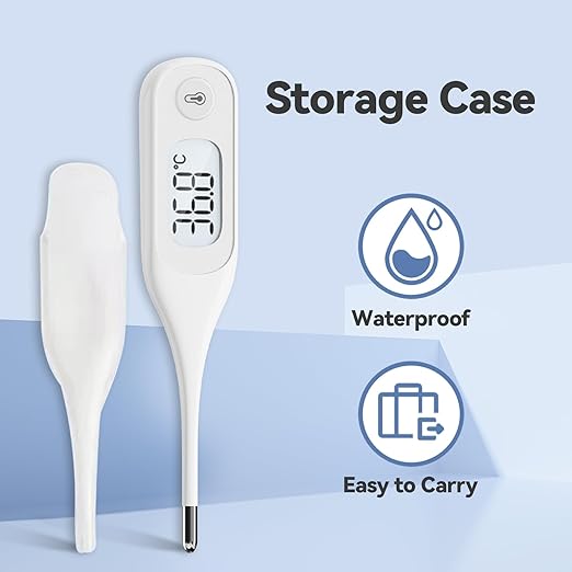 Berrcom Digital Thermometer for Adults and Kids, Medical Thermometer 10 Second