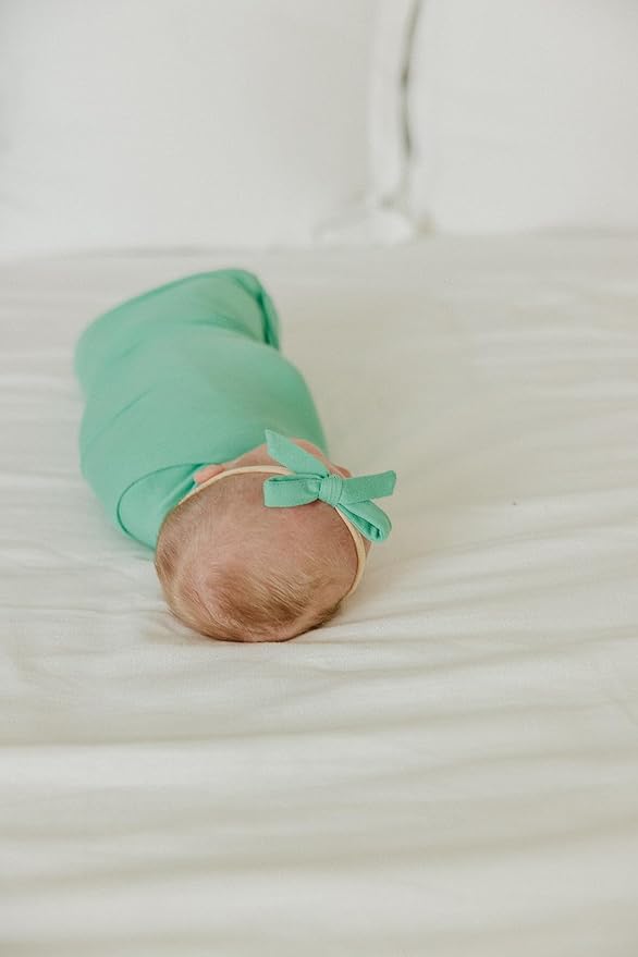 Copper Pearl Baby Bows: Stylish Headbands for Baby Girls, Premium Soft and Stretchy Baby Headbands