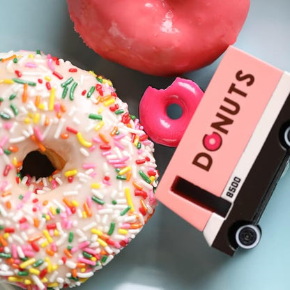 Candylab Toys CANDYCAR® Wooden Food Truck Collection - Donut Van,