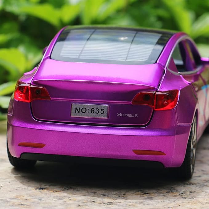 1:32 Scale Model 3 Alloy Car Model Diecast Toy Vehicles for Kids, car Model Toy，Pull Back Alloy Car with Lights and Music