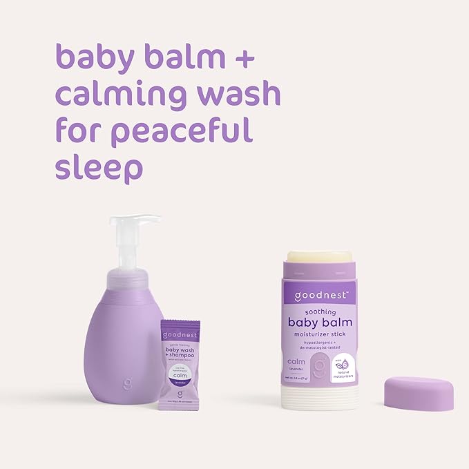 Goodnest© Newborn & Baby Bathtime Bundle, 3-in-1 Baby Shampoo + +12oz Pump