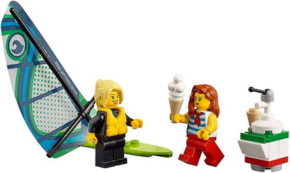 LEGO City Town People Pack – Fun at The Beach 60153 Building Kit (169 Piece)