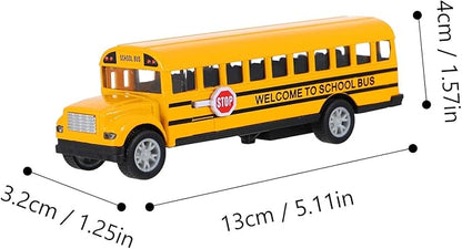 Gadpiparty 1pc School Bus Toy Car Kids School Bus School