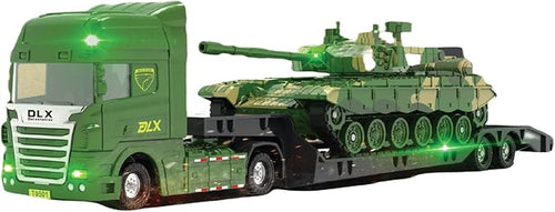 ZUKULIFE Military Vehicles and Army Battle Site Toys Flatbed Truck 3 4 5 6