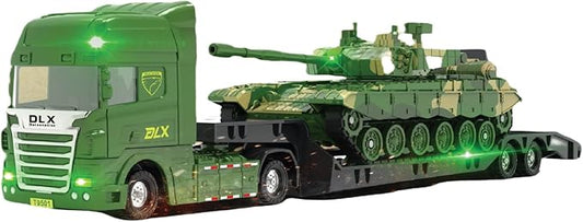 ZUKULIFE Military Vehicles and Army Battle Site Toys Flatbed Truck 3 4 5 6