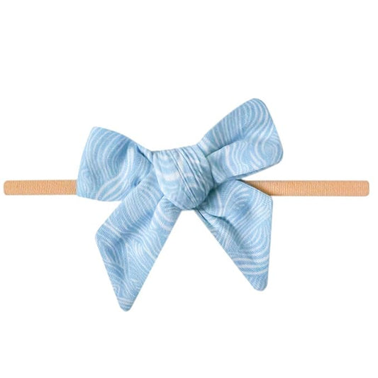 Copper Pearl Baby Bows: Stylish Headbands for Baby Girls, Premium Soft and Stretchy Baby Headbands