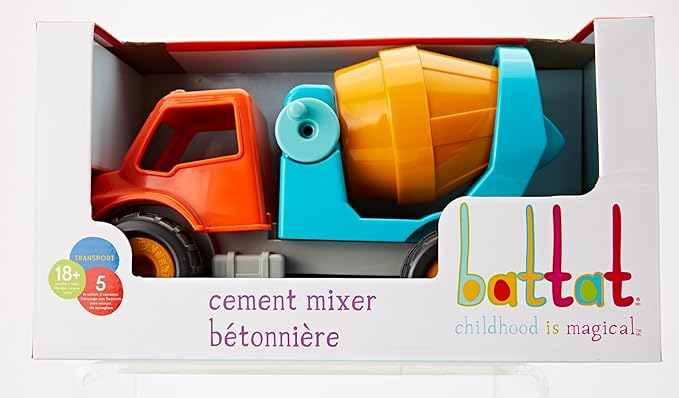 Battat – Spinning Cement Truck 18 Months