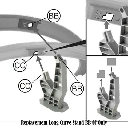 Replacement Parts for Hot-Wheels Colossal Crash Track Set - GFH87