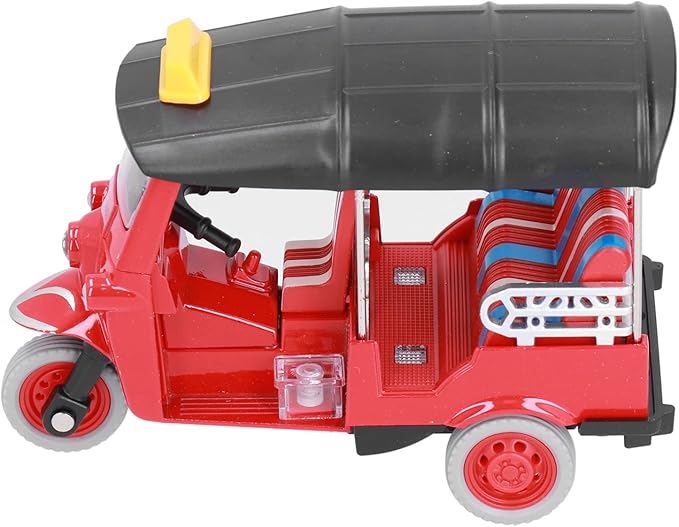 Tricycle Toy, Pull Back Thai Tricycle Simulation Alloy Tuk Tuk