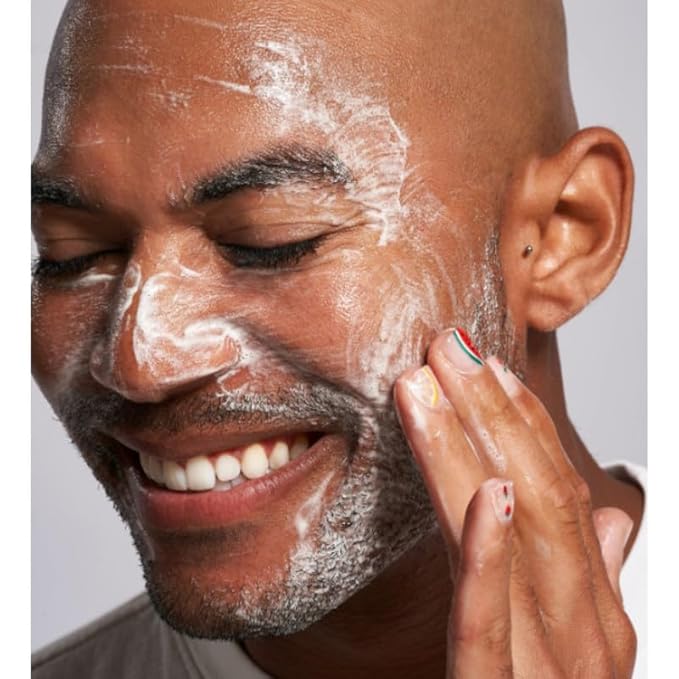 PrettyBoy Fresh Start Gentle Face Cleanser | Hydrating & Exfoliating with Niacinamide, Hyaluronic Acid