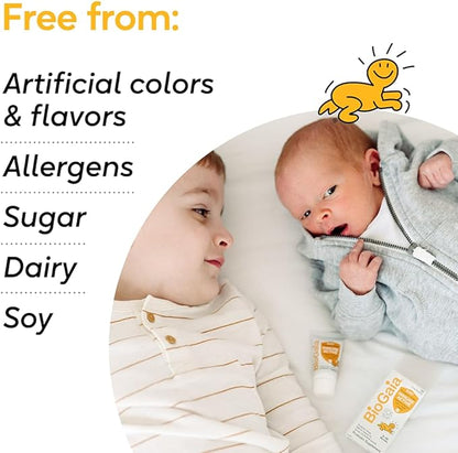 BioGaia Immune Active Baby Probiotic Drops + Vitamin D | for Digestive & Immune Health 0-36 Months