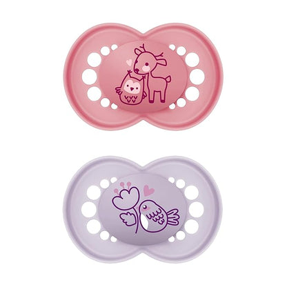 MAM Original Matte Baby Pacifier, Nipple Shape Helps Promote Healthy Oral Development 6-16 Months 2)