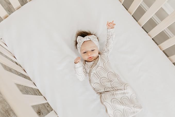 Copper Pearl Baby Bows: Stylish Headbands for Baby Girls, Premium Soft and Stretchy Baby Headbands