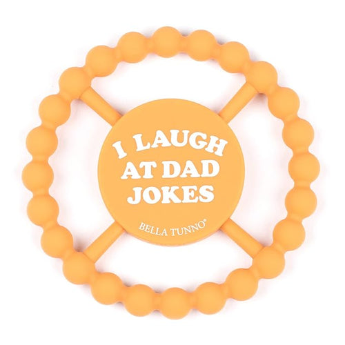 Bella Tunno Happy Teether ??Soft & Easy Grip Baby Teether Toy, Silicone Teether Ring to Help Soothe Gums
