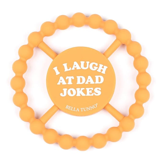 Bella Tunno Happy Teether ??Soft & Easy Grip Baby Teether Toy, Silicone Teether Ring to Help Soothe Gums