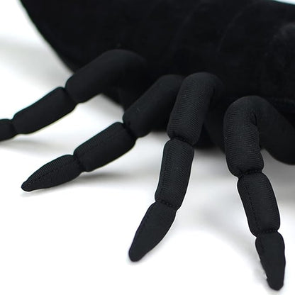 ZHONGXIN MADE Emperor Scorpion Plush Toy - Realistic 16" Black Scorpion Stuffed Animal, Simulation Soft Creeping Animals Scorpion Stuffed Toys, Unique Plushie Toys Model Dolls Collection for Kids