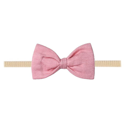 Copper Pearl Baby Bows: Stylish Headbands for Baby Girls, Premium Soft and Stretchy Baby Headbands