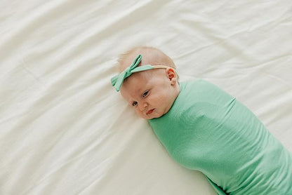 Copper Pearl Baby Bows: Stylish Headbands for Baby Girls, Premium Soft and Stretchy Baby Headbands