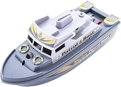Speed Boat Water Toy, Electric Patrol Boat Coast Guard Vessel 1)