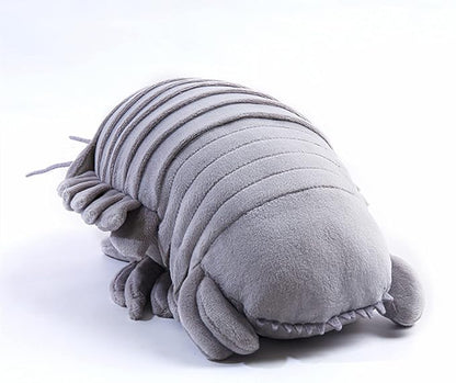 ZHONGXIN MADE Giant Isopod Plush - Lifelike 13inch Isopod Stuffed Animal, Simulation Bathynomus Giganteus Arthropod Insect Plushie, Soft Crustaceans Animals Toys Model Dolls Gifts for Kids