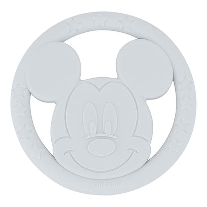 Cudlie Disney Silicone Teether Toy Set for Infants, Food Grade and BPA Free Teethers for Babies 6-12 months 2-Pack Teether
