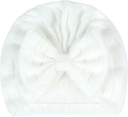 XYX Baby Girl Toddlers Breathable Cotton Hat Newborn Knotted Hat