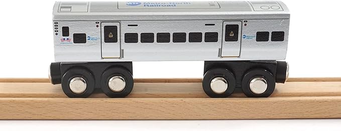 MUNI PALS Munipals Metro North Railroad Wooden Railway M7 2-car